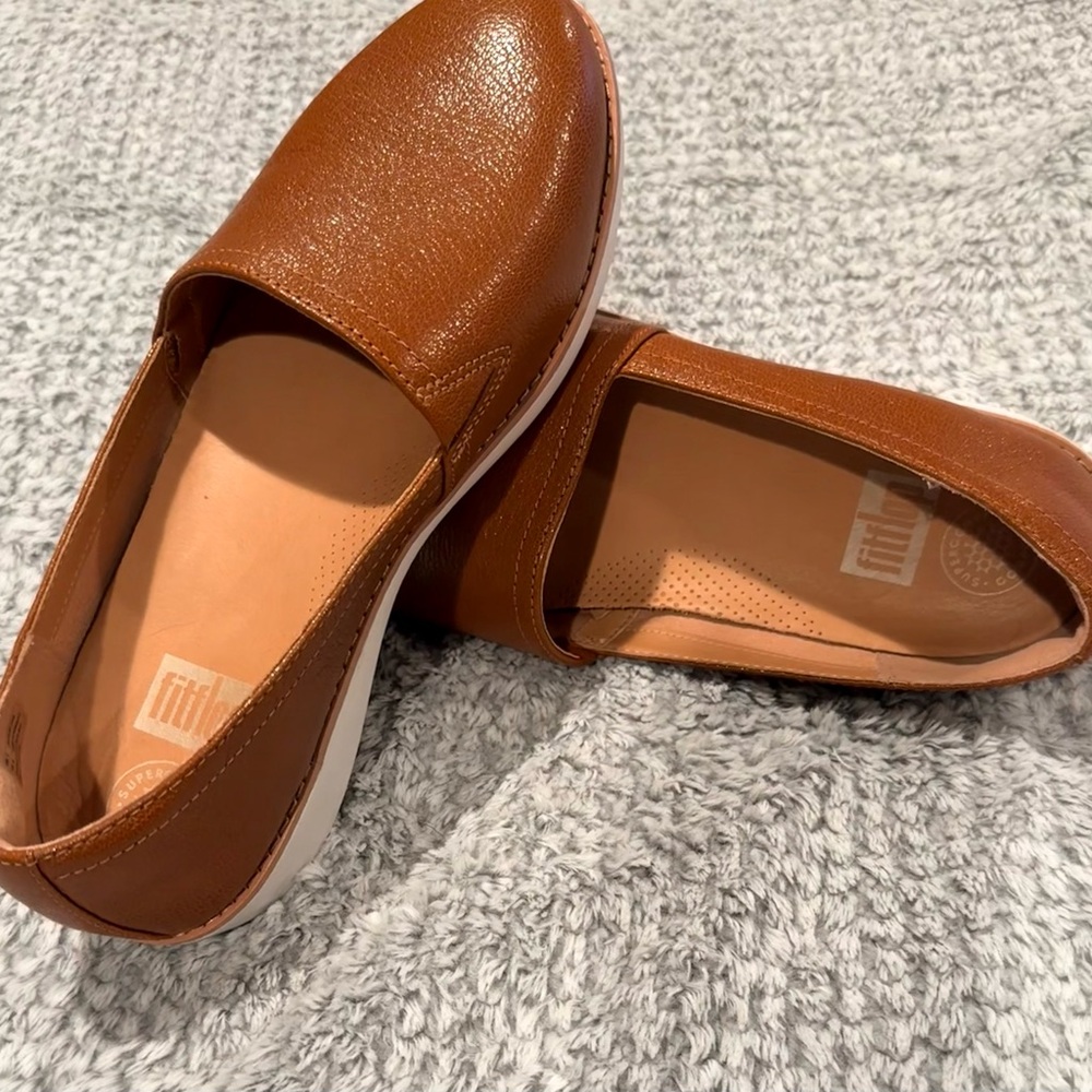 Brown Slip-On Loafers